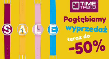 Pogłębiamy wyprzedaż do -50% w Time Trend w M1 Marki! 