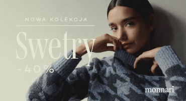 Swetry -40% - Nowa Kolekcja Monnari