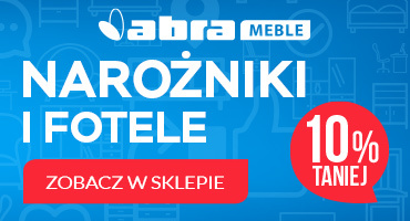 Narożniki i fotele 10% taniej w ABRA
