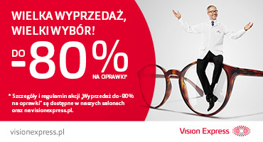 WIELKA WYPRZEDAŻ w Vision Express.