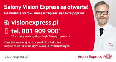 Zapraszamy do salonu Vision Express