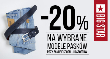 -20% na wybrane modele pasków