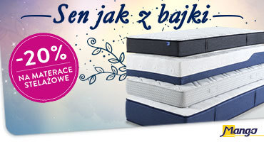 Wszystkie materaca tańsze o 20% w Mango w M1 Marki!
