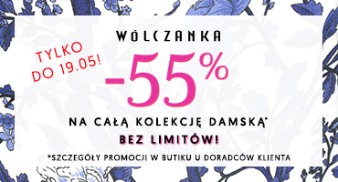 WÓLCZANKA: 55% rabatu