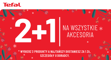 2+1 NA WSZYSTKIE AKCESORIA