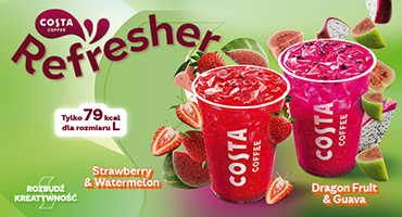 Letnie Nowości Costa Coffee!