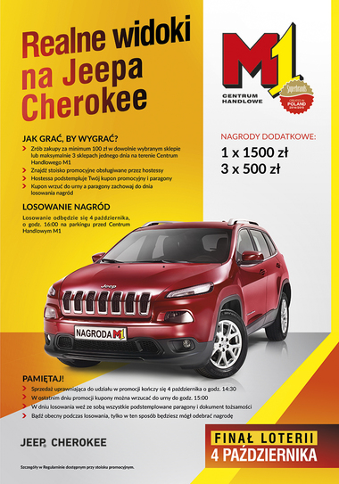 Jeep® Cherokee do wygrania