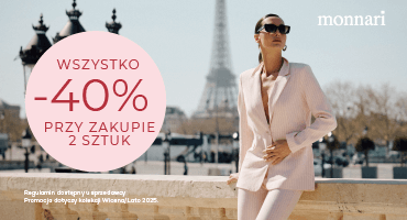 Wszystko -40% w Monnari! 