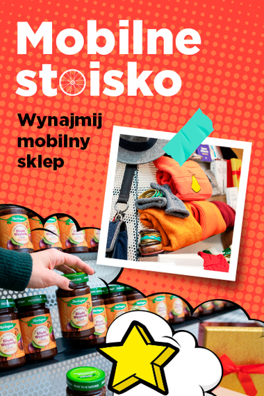 Wynajmij mobilne stoisko