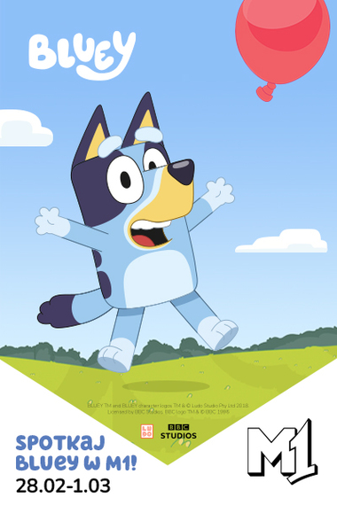 Bluey odwiedza M1!