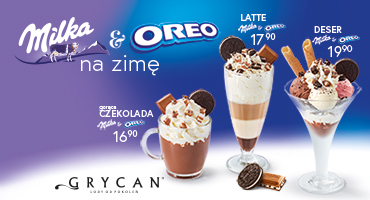 Grycan - Milka&Oreo na zimę!