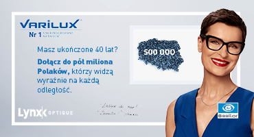 Szkła progresywne Varilux w Lynx Optique w M1 Marki! Szkła progresywne Varilux w Lynx Optique w M1 Marki!