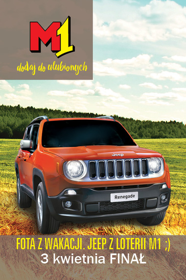 Jeep® do wygrania na wakacje