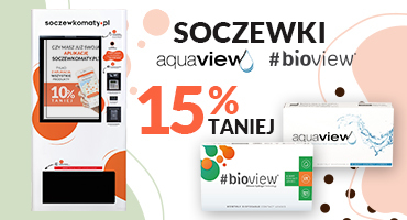 Soczewki 15% taniej
