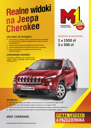 Realne widoki na Jeepa Cherokee