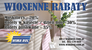 WIMA-ROL wiosenne rabaty