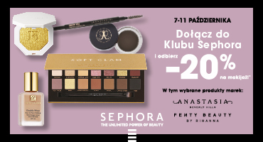 -20% na makijaż w perfumerii SEPHORA w M1 Marki!