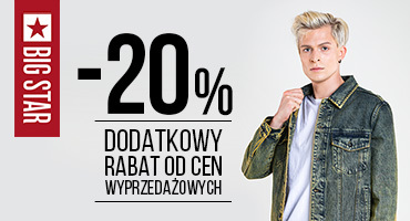 Dodatkowe 20% zniżki w BIG STAR 