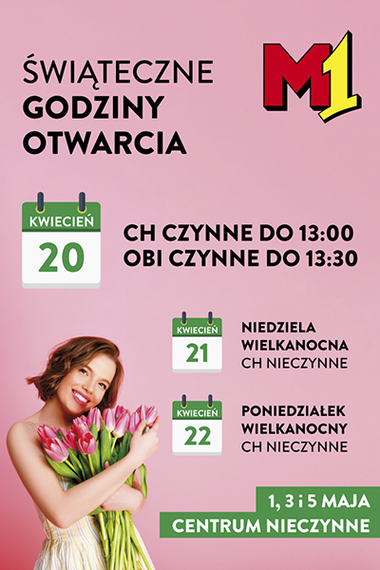Świąteczne godziny otwarcia