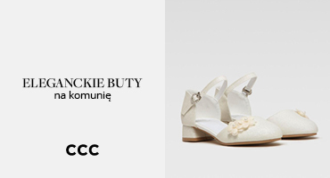 Eleganckie buty na komunię w CCC!