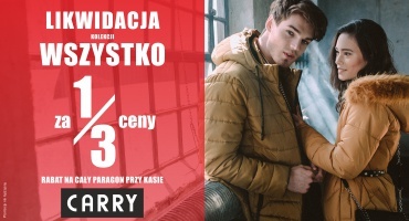CARRY LIKWIDACJA KOLEKCJI 