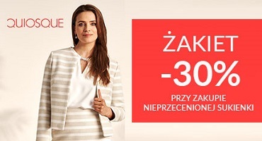 Tylko w QUIOSQUE w M1 Marki żakiet -30%!