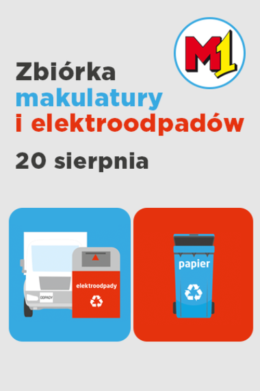 Zbiórka makulatury i elektrośmieci