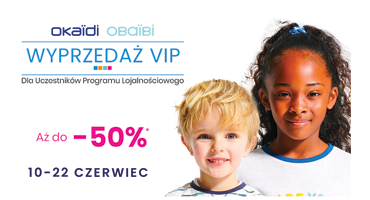 OKAIDI  Wyprzedaż VIP