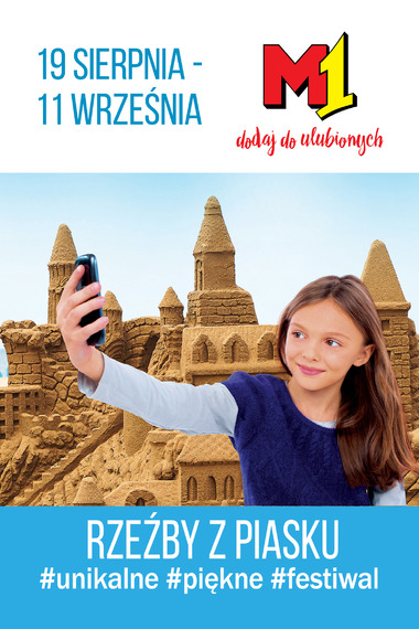 Rzeźby z piasku w M1