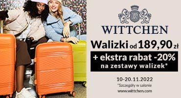 MEGAOKAZJA NA WALIZKI