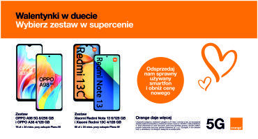 Walentynki w Orange 