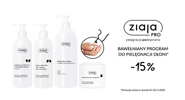 15% rabatu na produkty do pielęgnacji dłoni w Ziaja w M1 Marki!