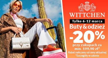 Buty i odzież -20% w WITTCHEN