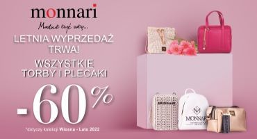 WSZYSTKIE TORBY I PLECAKI -60%