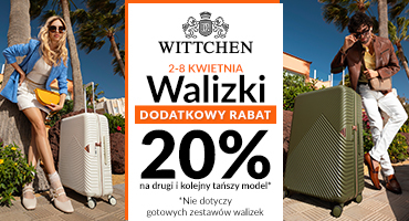 Dodatkowy rabat na walizki