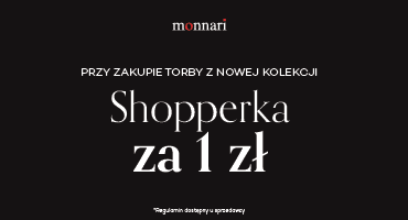 Shopperka za 1 zł w Monnari!