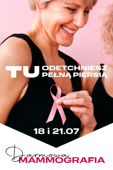 Bezpłatne badania mammograficzne