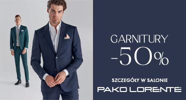 Garnitury - 50%