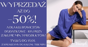 TRIUMPH  wyprzedaż 