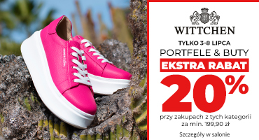 Rabat na buty i portfele w WITTCHEN
