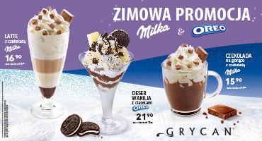 GRYCAN - Zimowa Promocja Milka&Oreo
