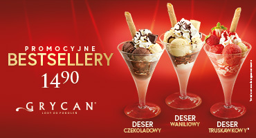 PROMOCYJNE BESTSELLERY u Grycana!