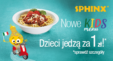 Kids Menu w Sphinx w M1 Marki!