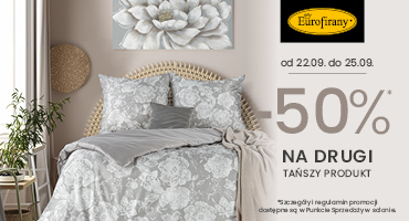 -50% na drugi tańszy produkt 