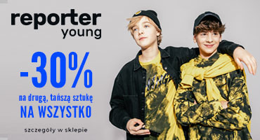 -30% na drugą, tańszą sztuką