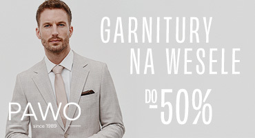 PAWO- Garnitury na wesele do -50%