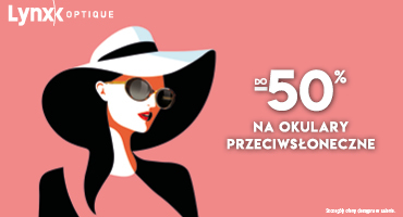 Do -50% na okulary przeciwsłoneczne w Lynx Optique!