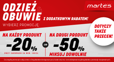 promocja w  Martes Sport