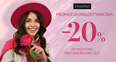 Promocja walentynkowa w UNISONO!