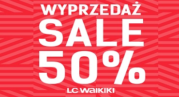 Wyprzedaż do -50% w LC WAIKIKI w M1 Marki!